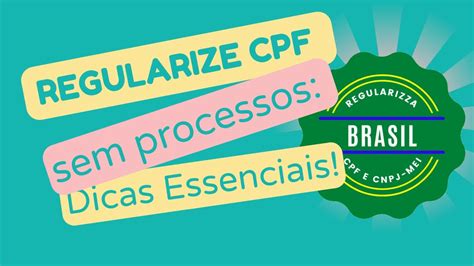 Cpf Cancelado Descubra Como Regularizar Sem Processos Administrativos