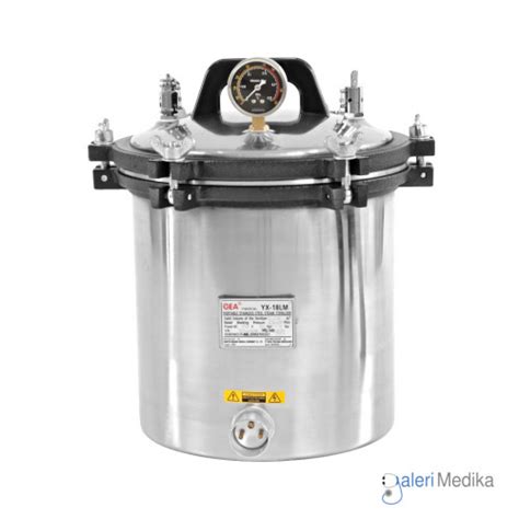 Autoclave Liter Gea Ls Lj Steam Sterilizer Galeri Medika