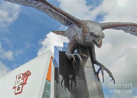 Bowling Green Falcon Mascot Photograph by David Dole - Fine Art America