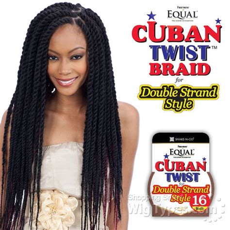 Freetress Equal Synthetic Braid Cuban Twist Braid 16 Cuban Twist