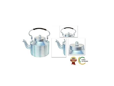 Silver Round Aluminium Tea Kettle For Hotel At Rs In Rajkot Id