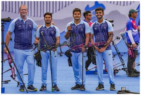 Asian Games 2023 Indian Womens Compound Archery Team And Mens Compound