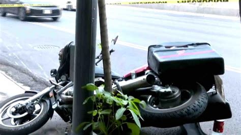 Motociclista Muere Tras Chocar Contra Poste En Avenida 608 En La Cdmx N