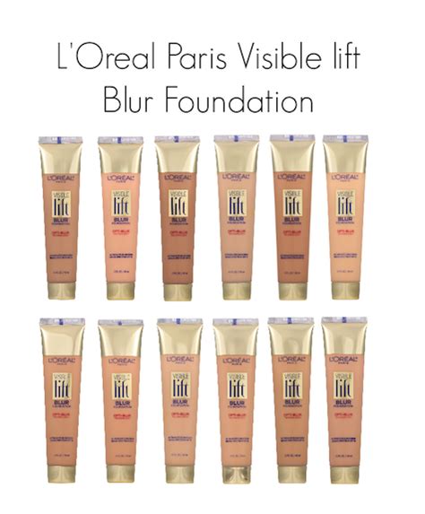 Loreal Paris Visible Lift Blur Foundation 212 Classic Tan