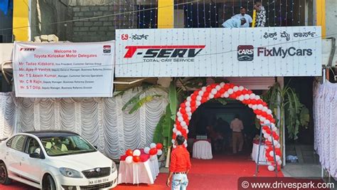 New Multi Brand Car Service Centre In Bengaluru Toyota T Serv Fix My