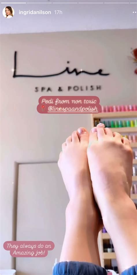 Ingrid Nilson's feet