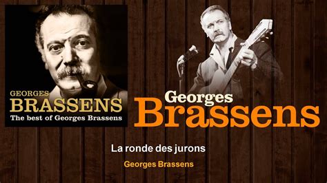 Georges Brassens La Ronde Des Jurons YouTube Music