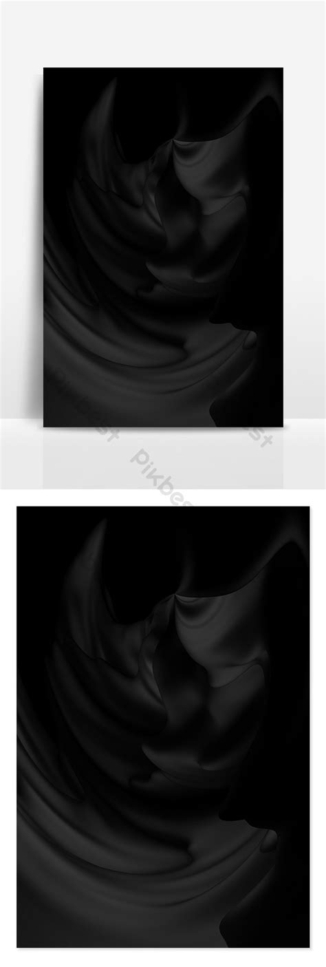 Black Silk Texture Textile Backgrounds | AI Free Download - Pikbest