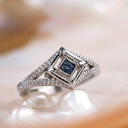 Awakening Ring Lapislazuli Silber Holzkern