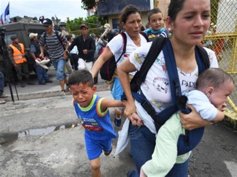 Caravana Migrante Avanza Hacia Escuintla Chiapas Meganoticias