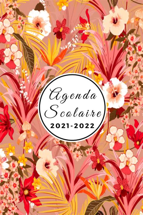 Buy Agenda Scolaire 2021 2022 Agenda semainier 2021 2022 collège lycée