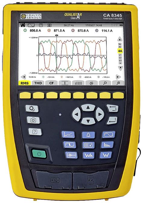 Chauvin Arnoux C A 8345 Network Diagnostics 3 Phase Data Logger