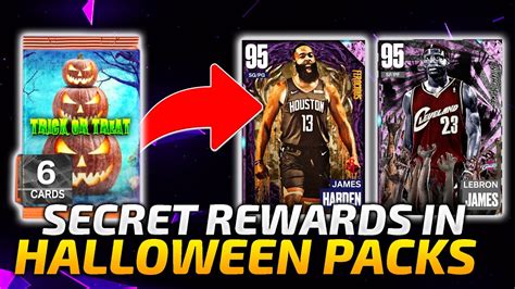 Secret Rewards In Halloween Prize Packs Free Pink Diamond Players Nba 2k23 Myteam Youtube