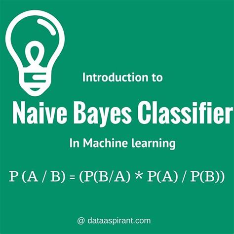 How The Naive Bayes Classifier Works In Machine Learning Dataaspirant