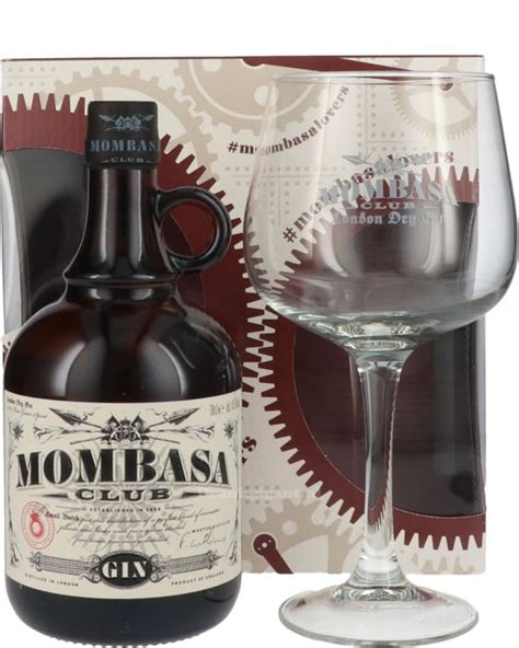 Mombasa Club London Dry Gin Cadeaupakket Online Kopen Drankgigant Nl