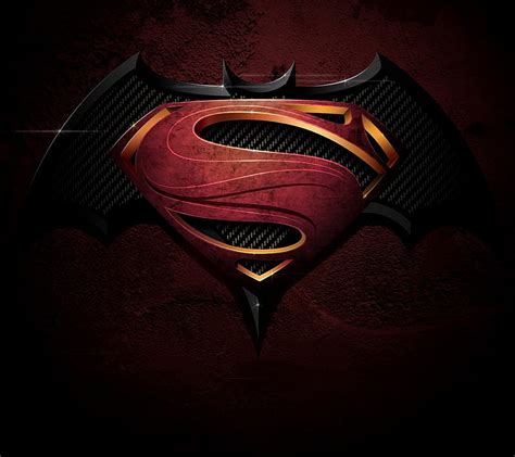 Batman Superman Logo Hd Wallpaper For Pc