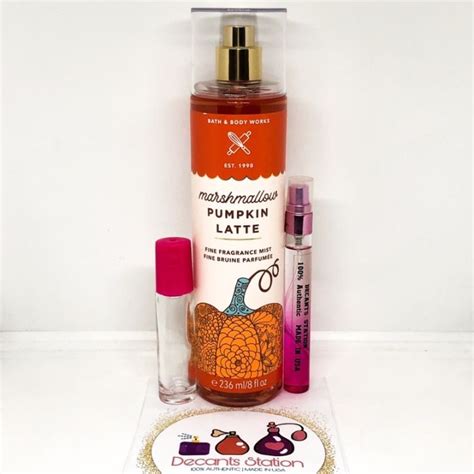 10ml TRIAL SIZE Authentic Bath Body Works Marshmallow Pumpkin Latte