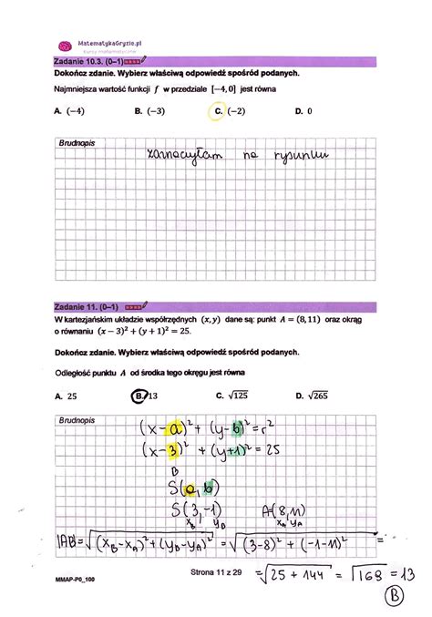 Pr Bna Matura Z Matematyki Wrzesie Arkusz I Odpowiedzi Bryk Pl