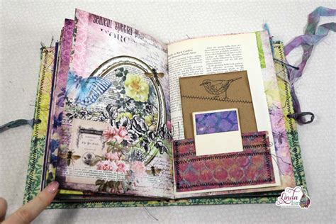 Midori Fabric Junk Journal Cover Tutorial