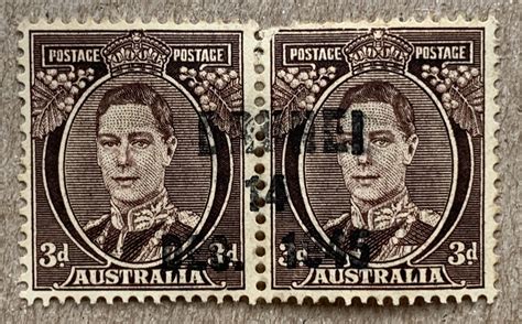 Brunei - rare Australia used in Brunei after WWII with 14 DEC 1945