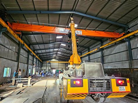 Single Girder Cranes Span M Load Capacity Ton At Best