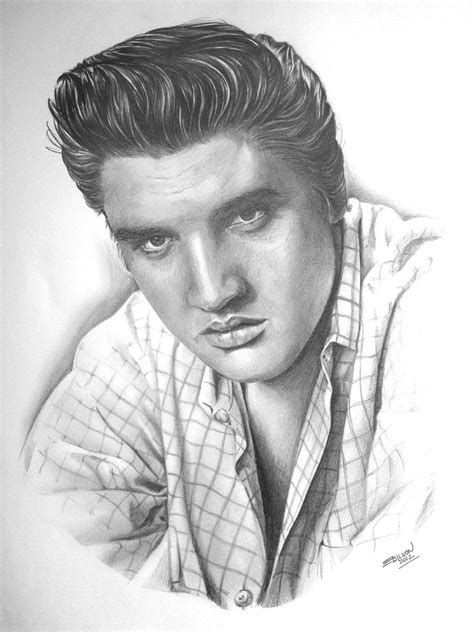 Elvis Em Grafite By Edilsonr On Deviantart Elvis Male Sketch