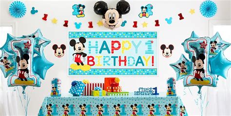 23 Best Baby Mickey Mouse 1st Birthday Decorations - Home, Family ...