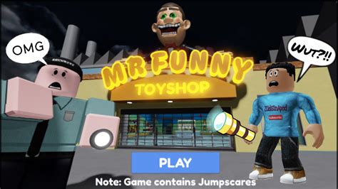 Escape Mr Funnys Toyshop Scary Obby Youtube