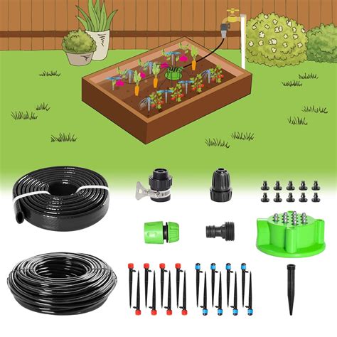 Amazon MIXC 2023 Newest Drip Irrigation Kit With 12 Port Manifold