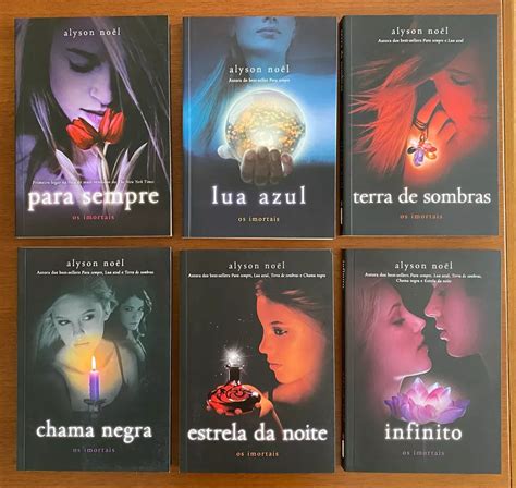 Livro Os Imortais Para Sempre Lua Azul Terra De Sombras Chama Negra