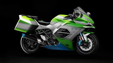 Kawasaki Elektroantriebe Hybrid Und Wasserstoff Motorradonline De