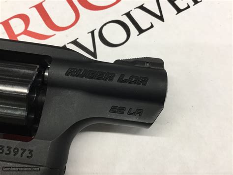 Ruger 5410 Lcr 22 Lr 1 87 Matte Black Barrel 8rd Pvd Finished Cylinder Matte Black 7000 Series