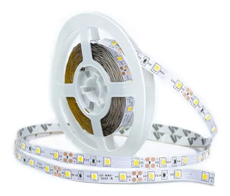 Fita Led 2835 3000k Quente Rolo 5mts 5w M 60 Leds M 12v Ip20 MercadoLivre