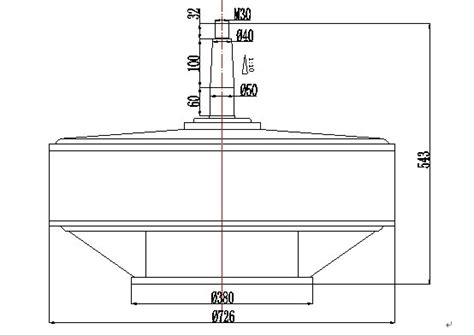 Kw Rpm Low Speed Vertical Permanent Magnet Generator For Vertical