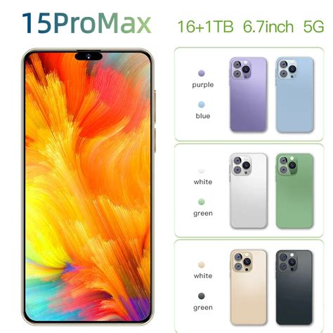 Original Brand For Pro Max Smartphone Inch Full Screen Face Id