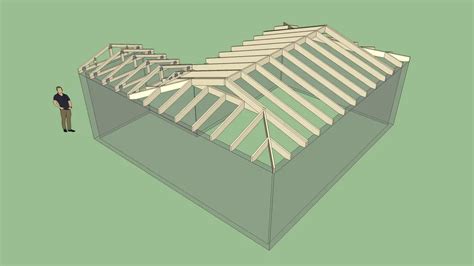 Truss And Rafter Roof 3d Warehouse