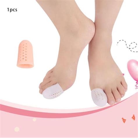 Silicone Toe Separators For Overlapping Toes Clear Gel Bunion Corrector