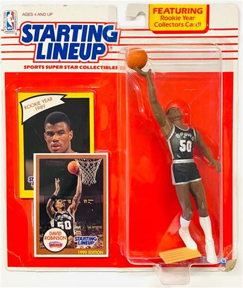 David Robinson 1988 Starting Lineup San Antonio Spurs Sports Super Star