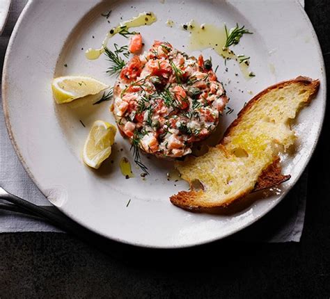 Salmon Tartare Recipe With Lemon And Capers Olivemagazine