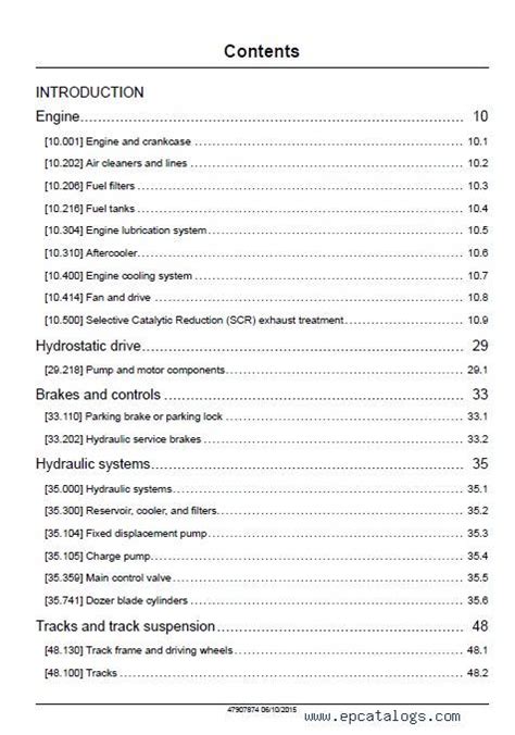 New Holland Crawler Dozer D C Stage Iiib Service Manual