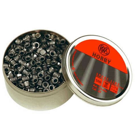 Rws Hobby Flathead Air Rifle Gun Pellets X Tins Airgun Target