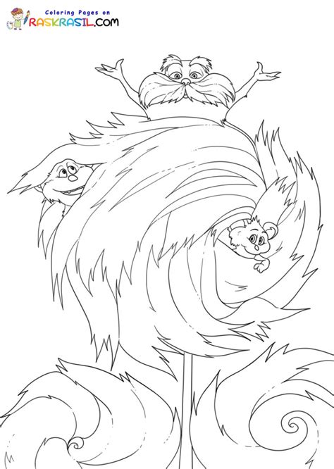 Dibujos De Lorax Para Colorear