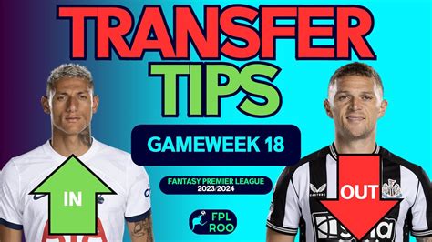 Transfer Tips Fpl Gameweek Who To Buy And Sell Fantasy Premier