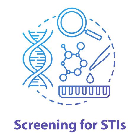 Rastreio Para O ícone Do Conceito Azul Stis Ilustração De Linha Fina