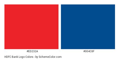 HDFC Bank Logo Color Scheme » Blue » SchemeColor.com