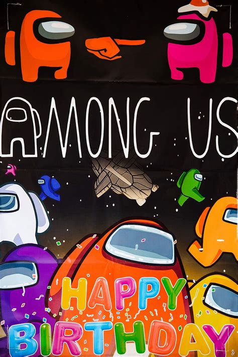 Among Us Banner Q Sisters Bouncellc