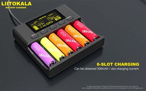 LiitoKala Lii S6 Battery Charger All Day Vapes South Africa