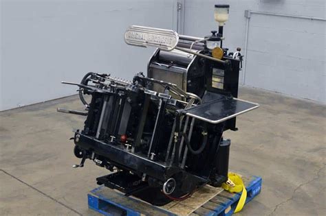 Original Heidelberg Letter Press - 041317100846 | Boggs Equipment