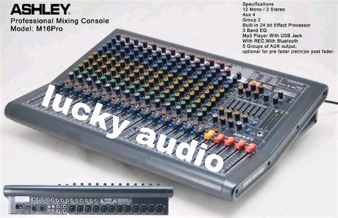 Jual Mixer Ashley M Pro Ch Original Resmi Di Lapak Lucky Audio