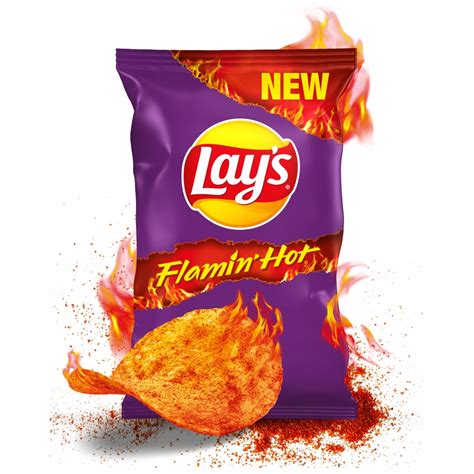 Lay S Flamin Hot Chipsy Ziemniaczane O Smaku Bardzo Pikantnym 70 G